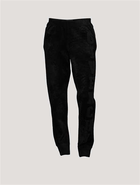 givenchy velvet jogger pants.